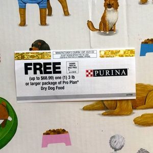 Purina Pro Plan Dry Dog Food Coupon / free bag of dog food